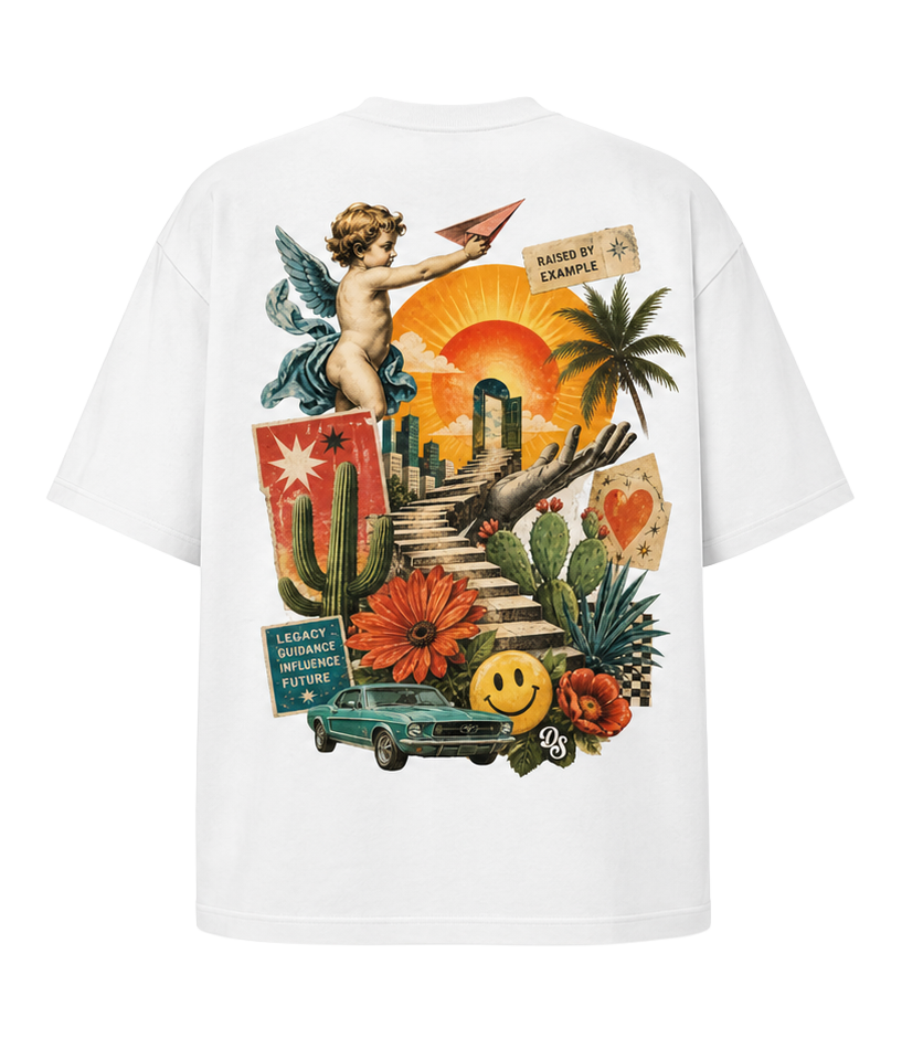 Raised by Example - Oversized Tee