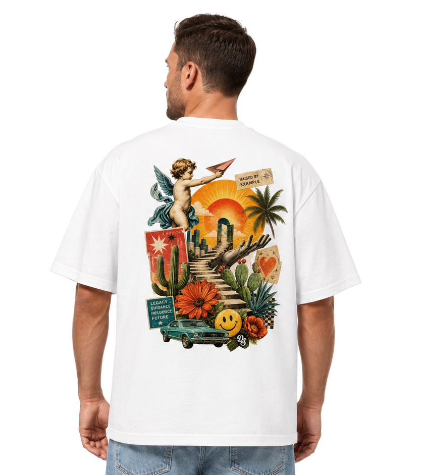 Raised by Example - Oversized Tee
